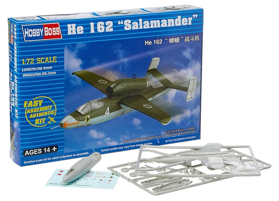 Amazon.co.jp: ホビーボス 1/72 エアクラフトシリーズ He162